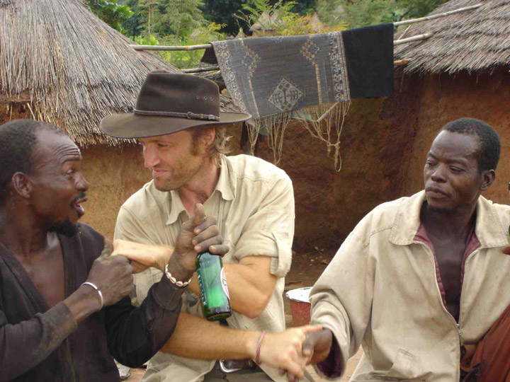 Jochen drinkt Becks 2